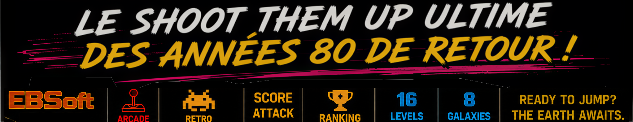 STARGYRE — LE SHOOT THEM UP ULTIME DES ANNÉES 80 DE RETOUR ! · EBSoft, Eric Boez