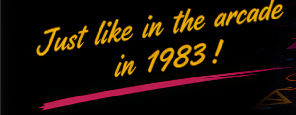 Just like the arcade, in 1983